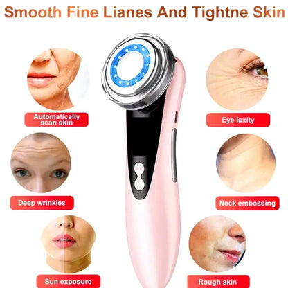 Multifunctional Facial Skin Care Beauty Massager Electric Facial Massage Device Clean Face Skin Rejuvenation Lifting Tighten