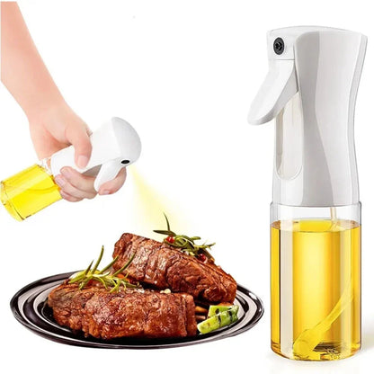 200Ml 300Ml 500Ml Oil Spray Bottle Kitchen Cooking Olive Oil Dispenser Camping BBQ Baking Vinegar Soy Sauce Sprayer Containers