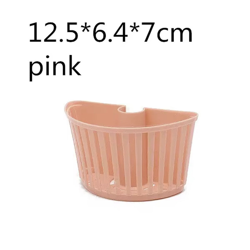 New 1Pcs Kitchen Accessories Utensils Organizer Adjustable Snap Sink Soap Sponge Holder Kitchen Hanging Drain Basket Kitchen Gad