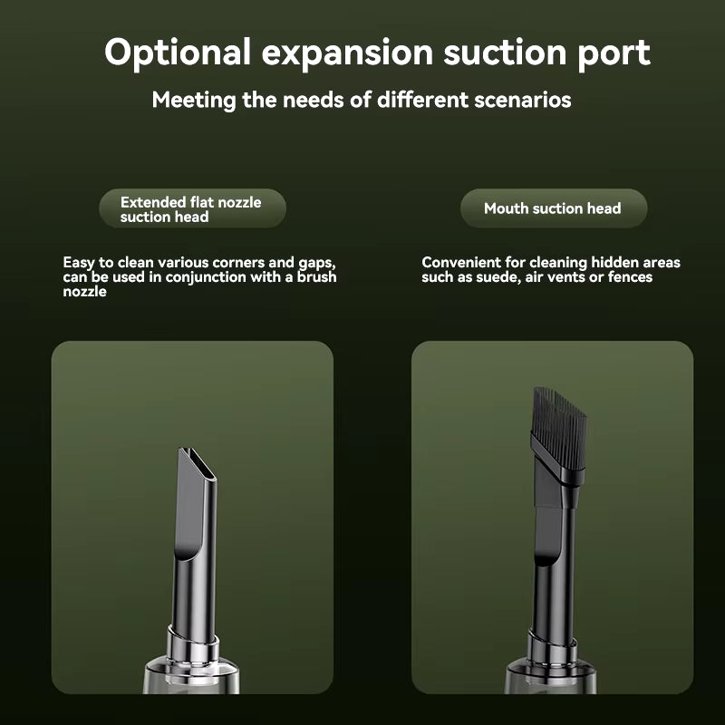 Xiaomi 1290000Pa 5-In-1 Cordless Car Vacuum Cleaner Portable Strong Suction Vacuum Cleaner Handheld Mini Car Appliance